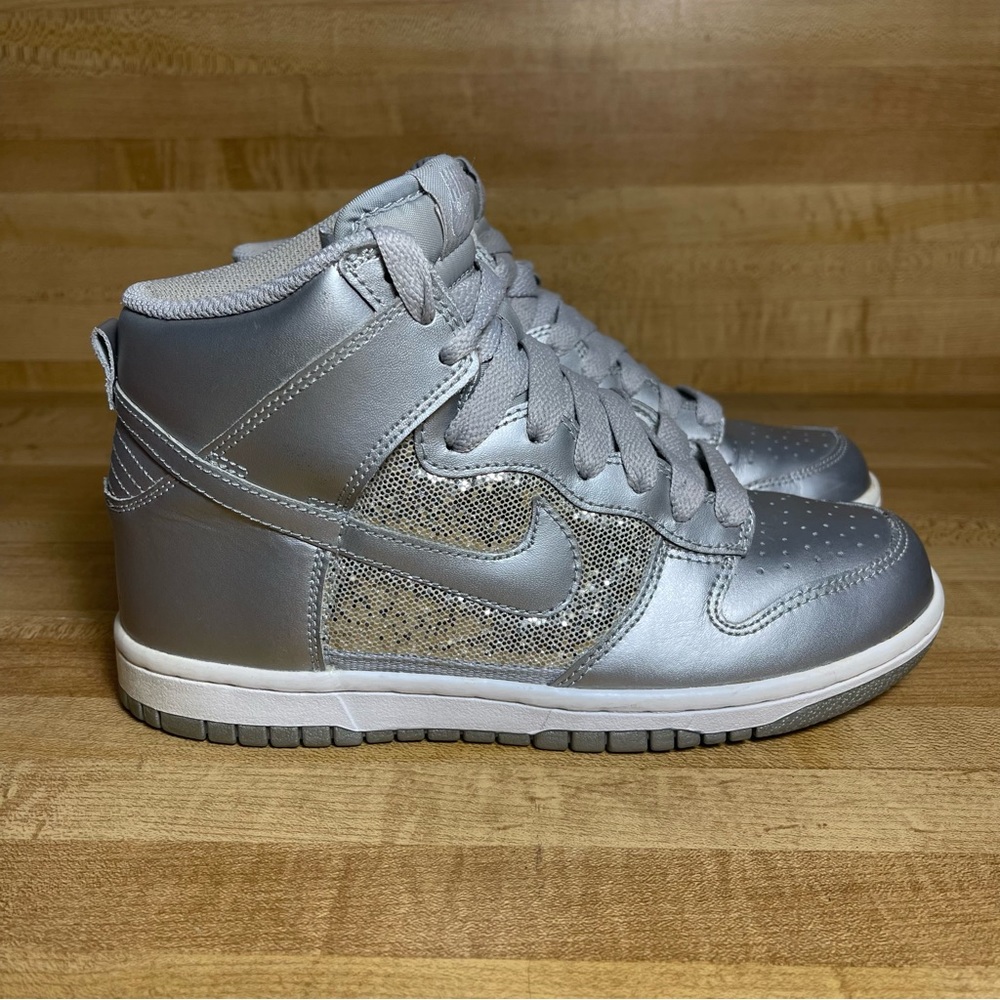 Nike Women's Silver High-Top Sneakers